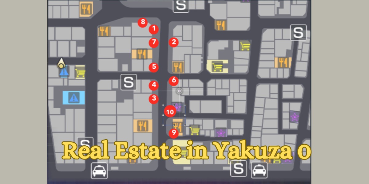 Real Estate in Yakuza 0