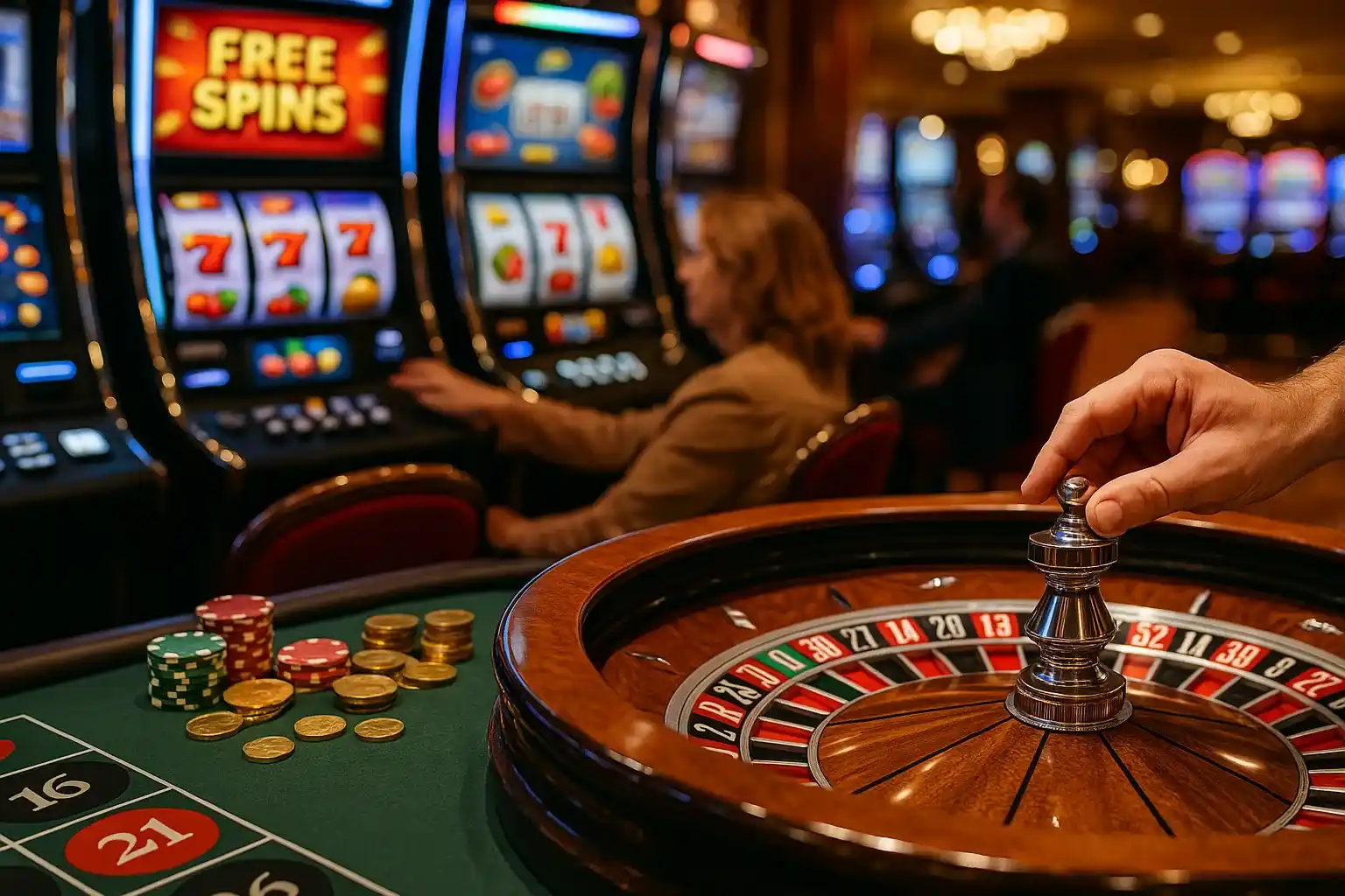 Are free spins tied to wager size