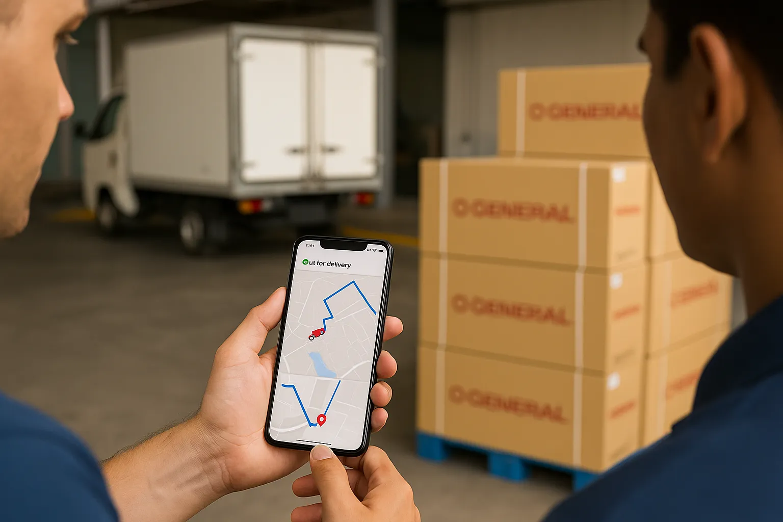 Can I track my O General AC order in UAE