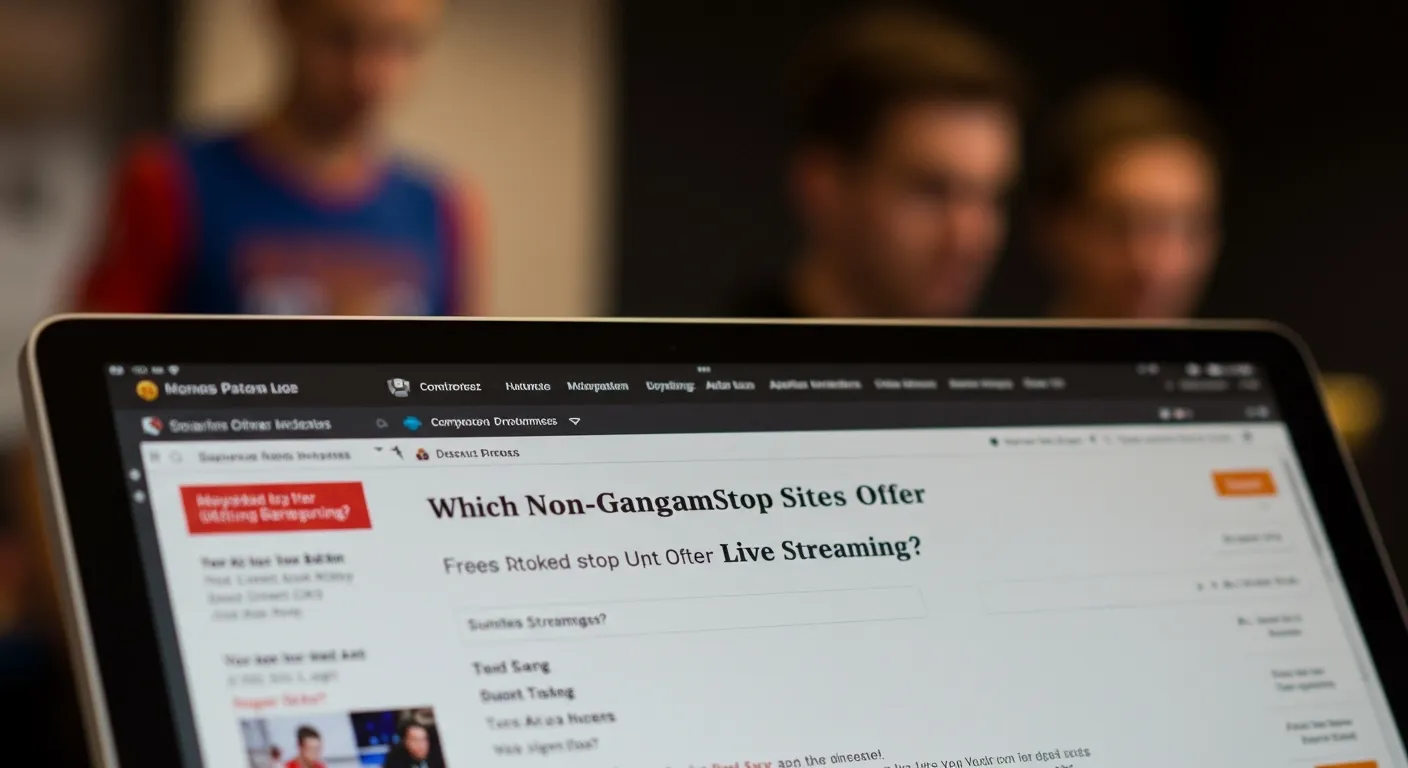 Which non-GamStop betting sites offer live streaming